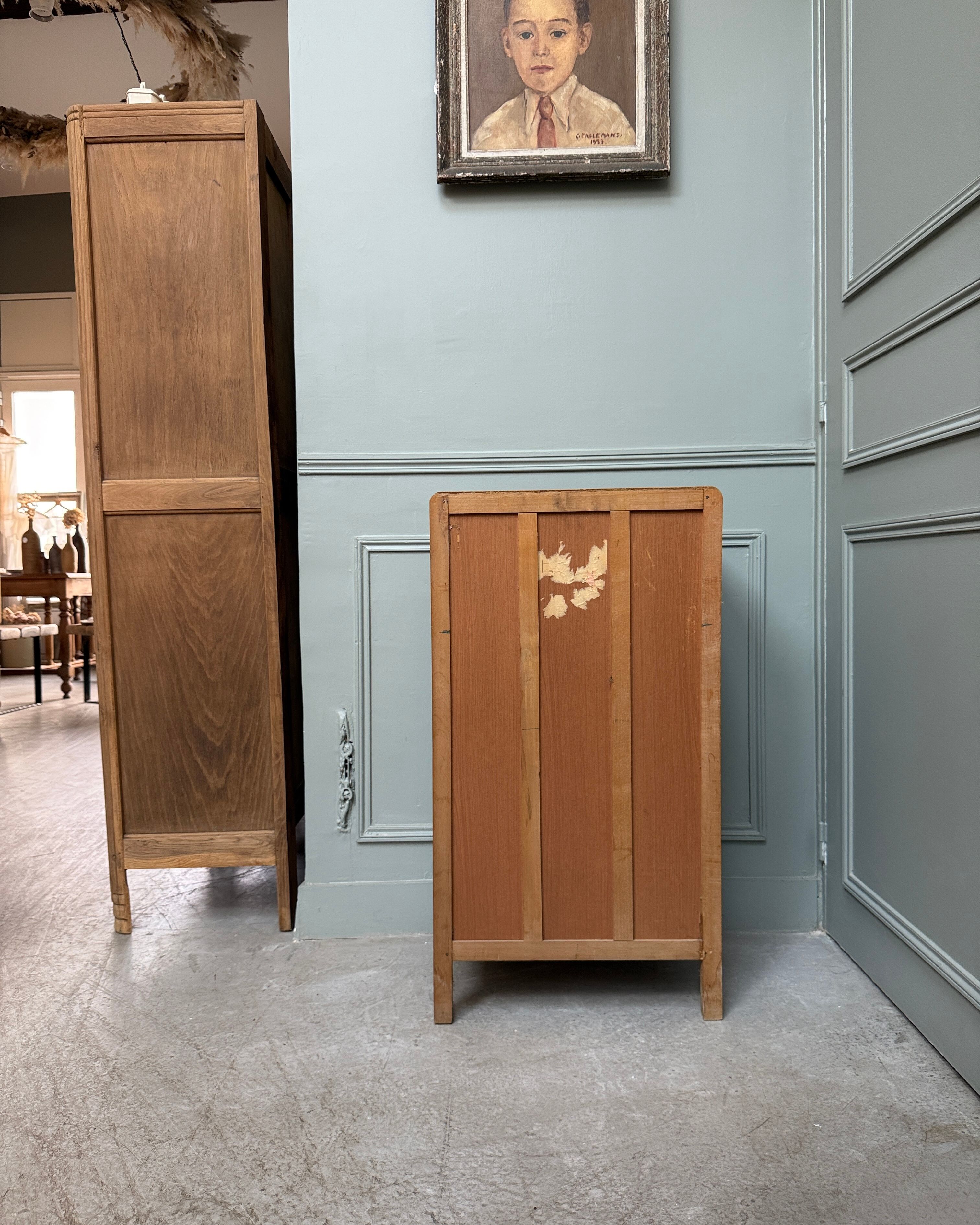 Commode vintage à 5 tiroirs (rénovée)