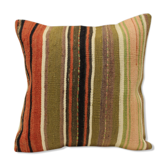 45x45 Cm Kilim Cushion,Vintage Cushion Cover