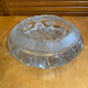 Vintage Cut Crystal Ashtray Saint Louis Style #E081