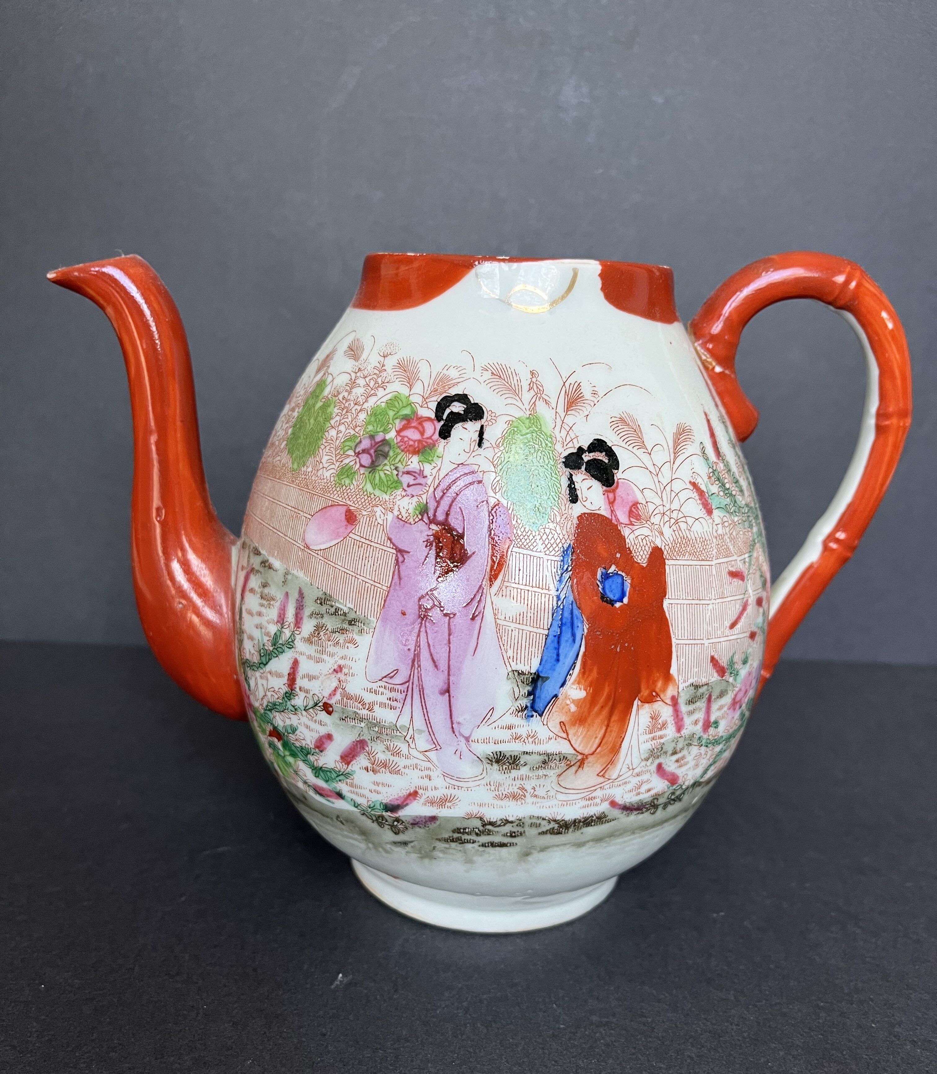 Chinese porcelain teapot