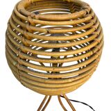 Pair of lamps in Roitn style Louis Sognot 60s