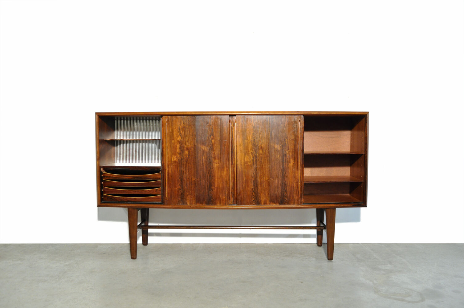 Rosewood sideboard by Arne Vodder for HP Hansen, Danish 1960s