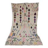 Handmade moroccan berber rug 260 x 157 cm