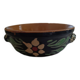 Alsatian enamelled stoneware bowl.