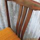 Danish Modern Slat Back Dining Chairs in Rosewood, Set of 2