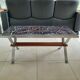 Small coffee table Vallauris ceramic with marine patterns, signed AONI.