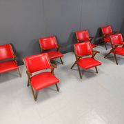 Mid-century armchairs by Dal Vera, 1960s - set of 2