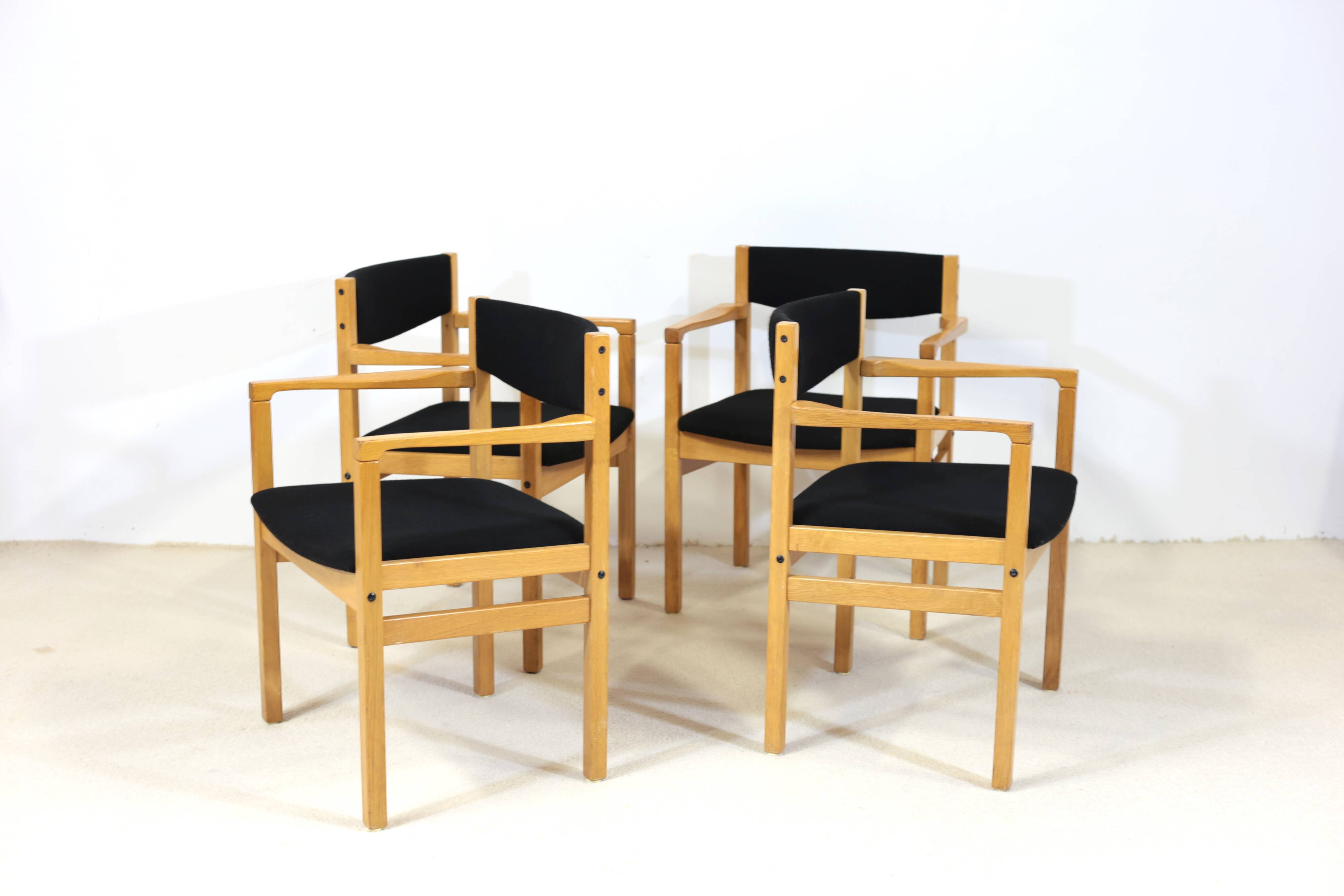 Fauteuil danois en chêne