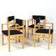 Fauteuil danois en chêne