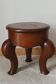 Tabouret tripode en noyer XXème