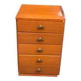Commode scandinave des années 60 en teck