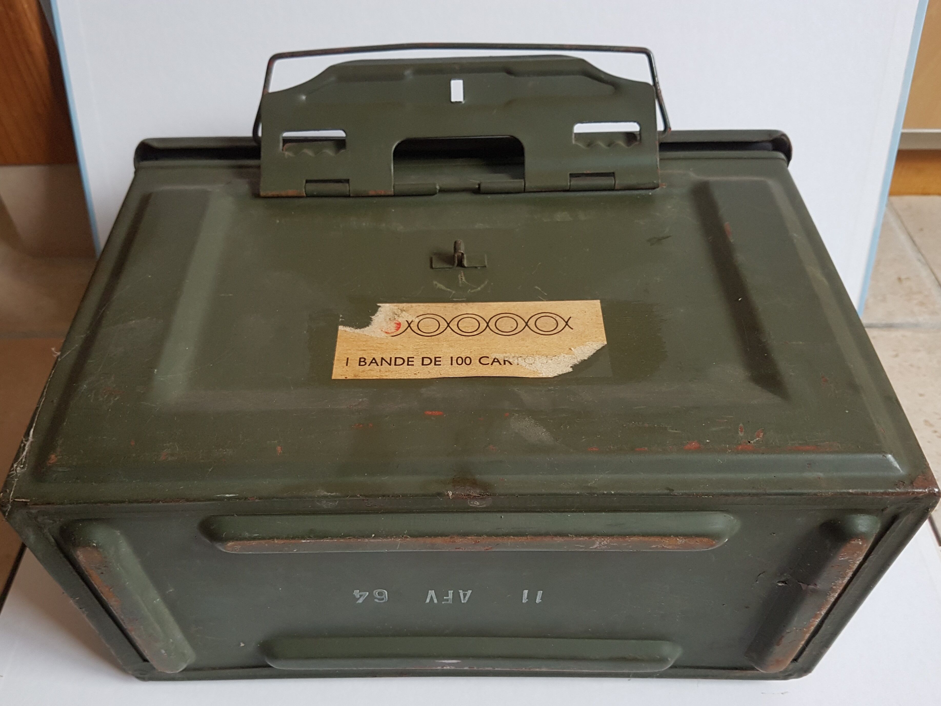 Box metal ammunition 1964 fund
