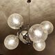 Vintage 70 Chrome Glass Suspension