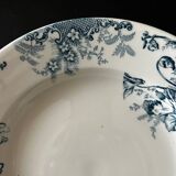 13 deep plates Terre de fer Cyclamens Louis Graves