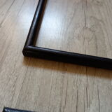 Pair of frame baguette doucine Napoleon lll