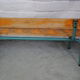 Banc école vintage