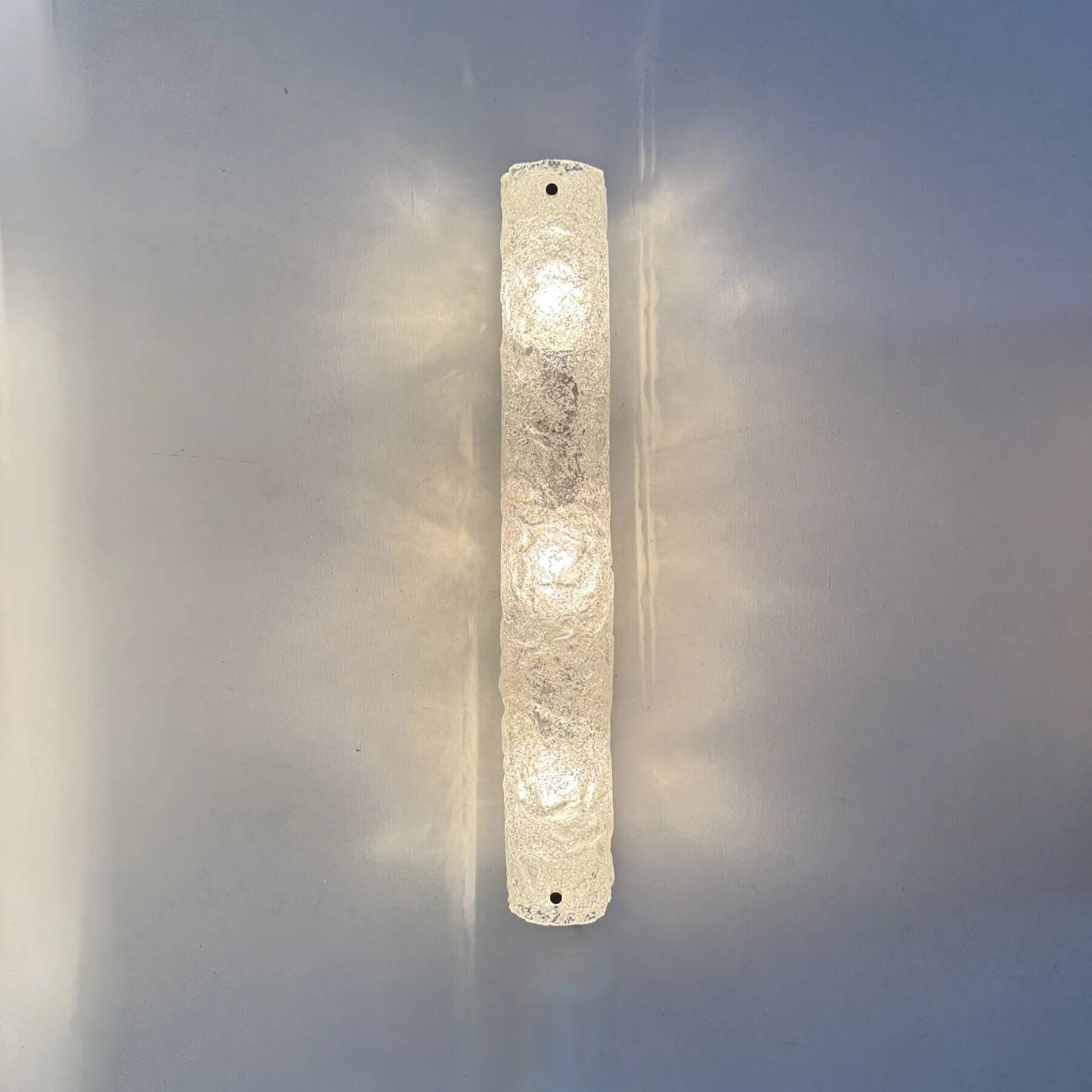 Mid-century design Murano glass wall sconces, Germany, 1970s