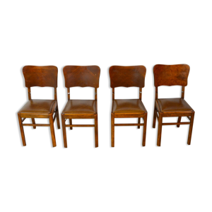 suite de 4 chaises bistrot