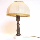 Small bronze foot lamp