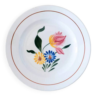 Old Villeroy & Boch hand-painted dish