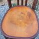 Set de 5 chaises de bistrot anciennes