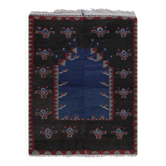 Vintage handmade Turkish rug 105x142 cm