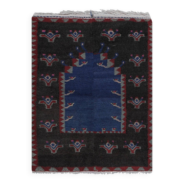 Tapis turc vintage fait main 105x142 cm
