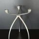 Candle holder, tripod chandelier "Spider" for De Bijenkorf, Netherlands 70's