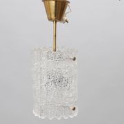 Glass pendant by Carl Fagerlund for Orrefors, Sweden, 1960s