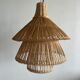 Suspension ou luminaire en rotin en forme de lanterne asiatique