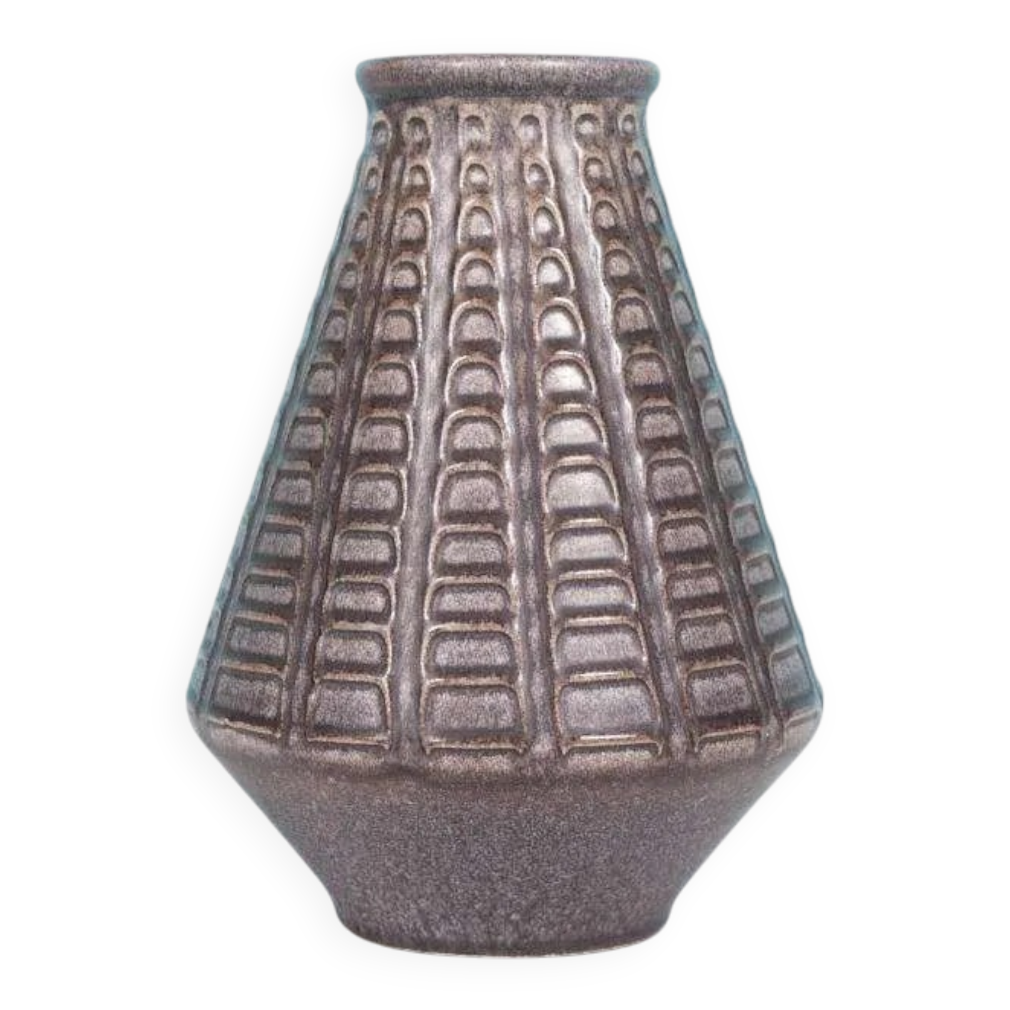 Vase danois céramique vintage Japandi des années 60