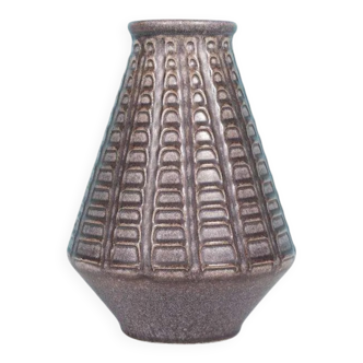 Vintage Danish ceramic vase in Japandi style from the 1960s.