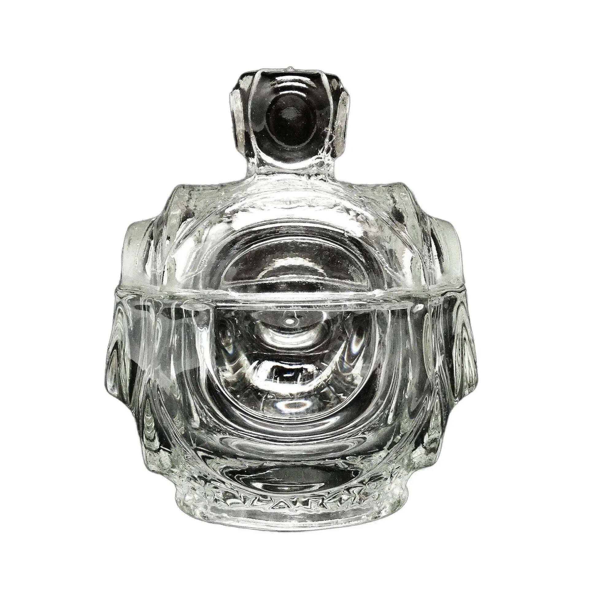 Sucrier, postmodernisme, verre pressé, Pologne, années 1960