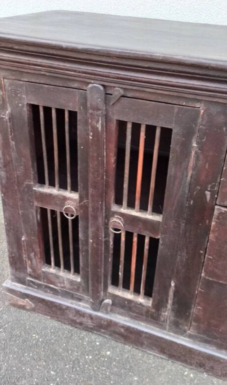 Old wooden sideboard