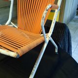 Scoubidou children's chair