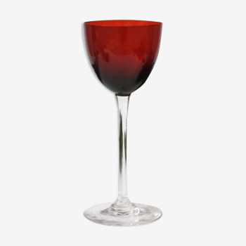 Verre à vin du Rhin en cristal de Baccarat