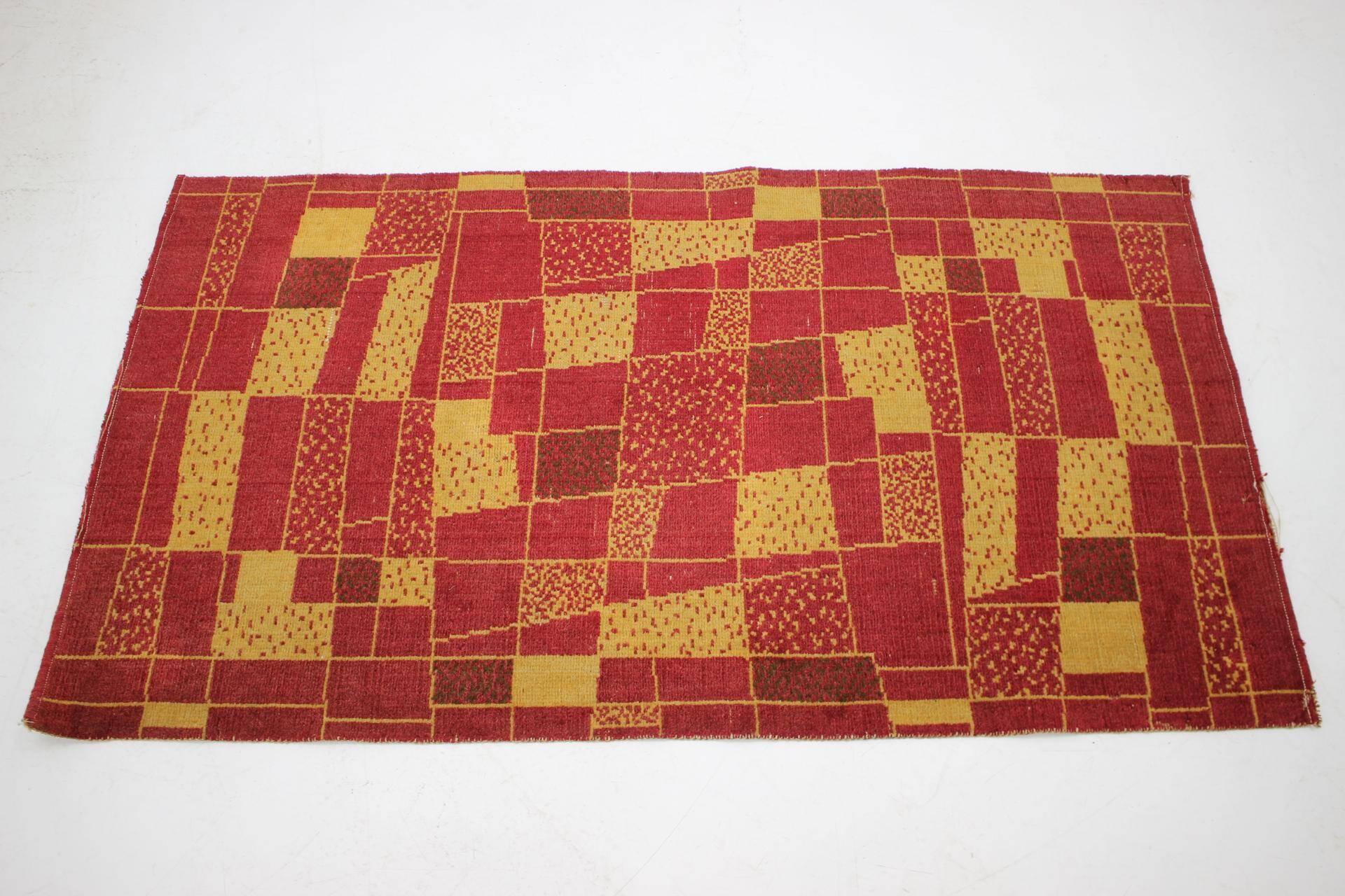 Small Design Carpet or Rug, Czechoslovakia, 1960s