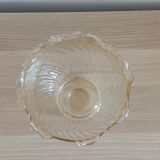Tinted glass globe pendant light