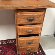 Old oak console
