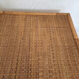 Bamboo chest, vintage wicker Dal Vera