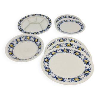 Set of 7 Cadiz plates