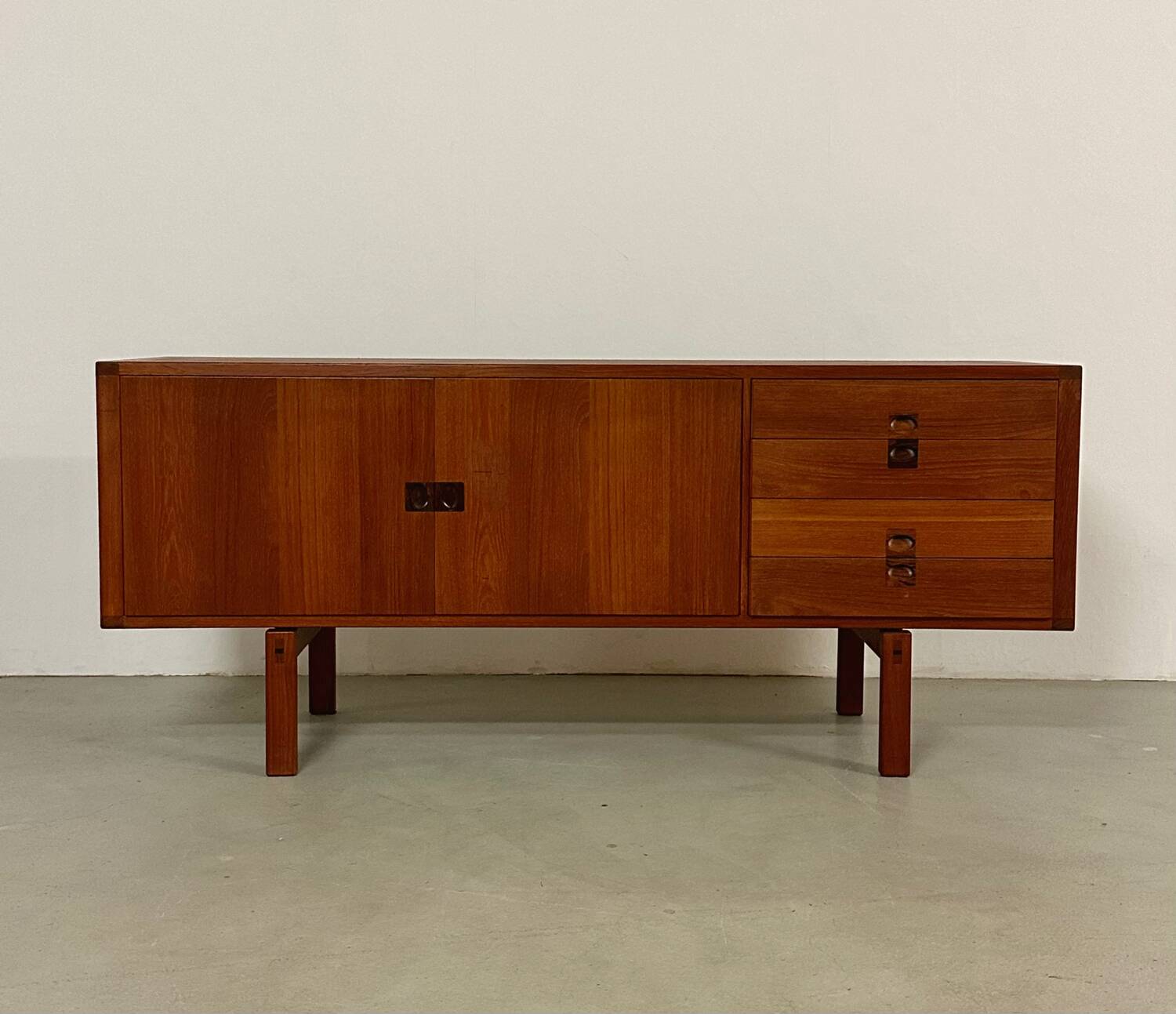 Mid-Century Teak Sideboard by Lennart Bender for Ulfert
