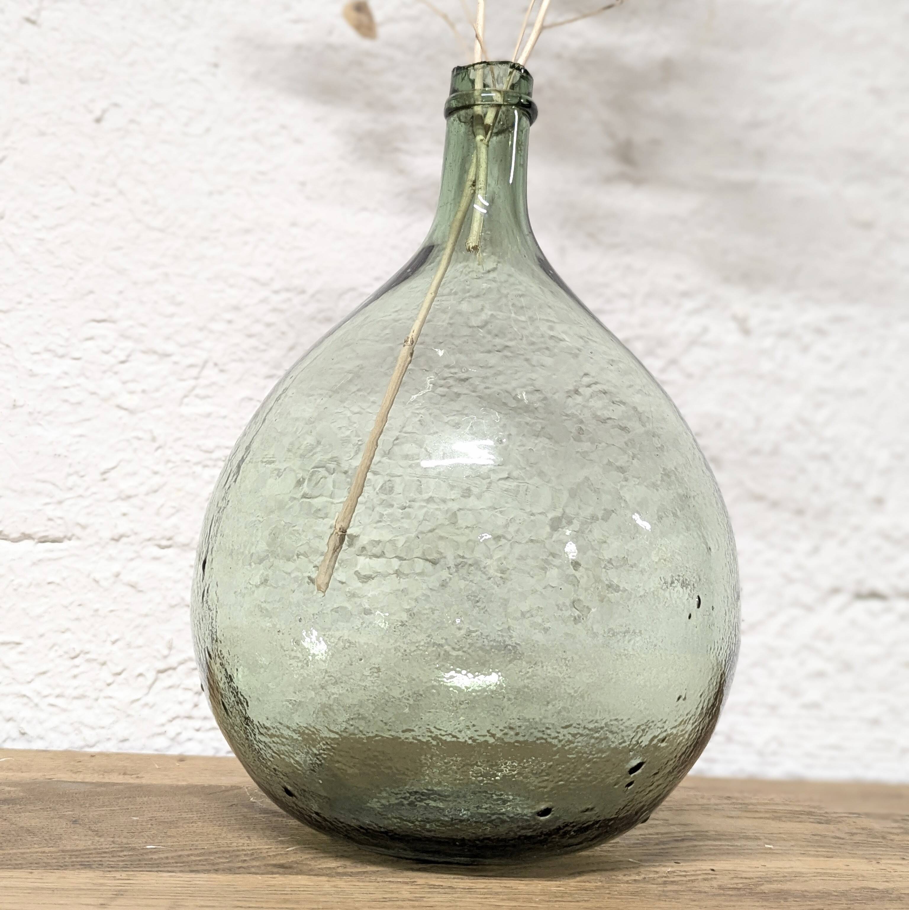 Green demijohn 6 liters