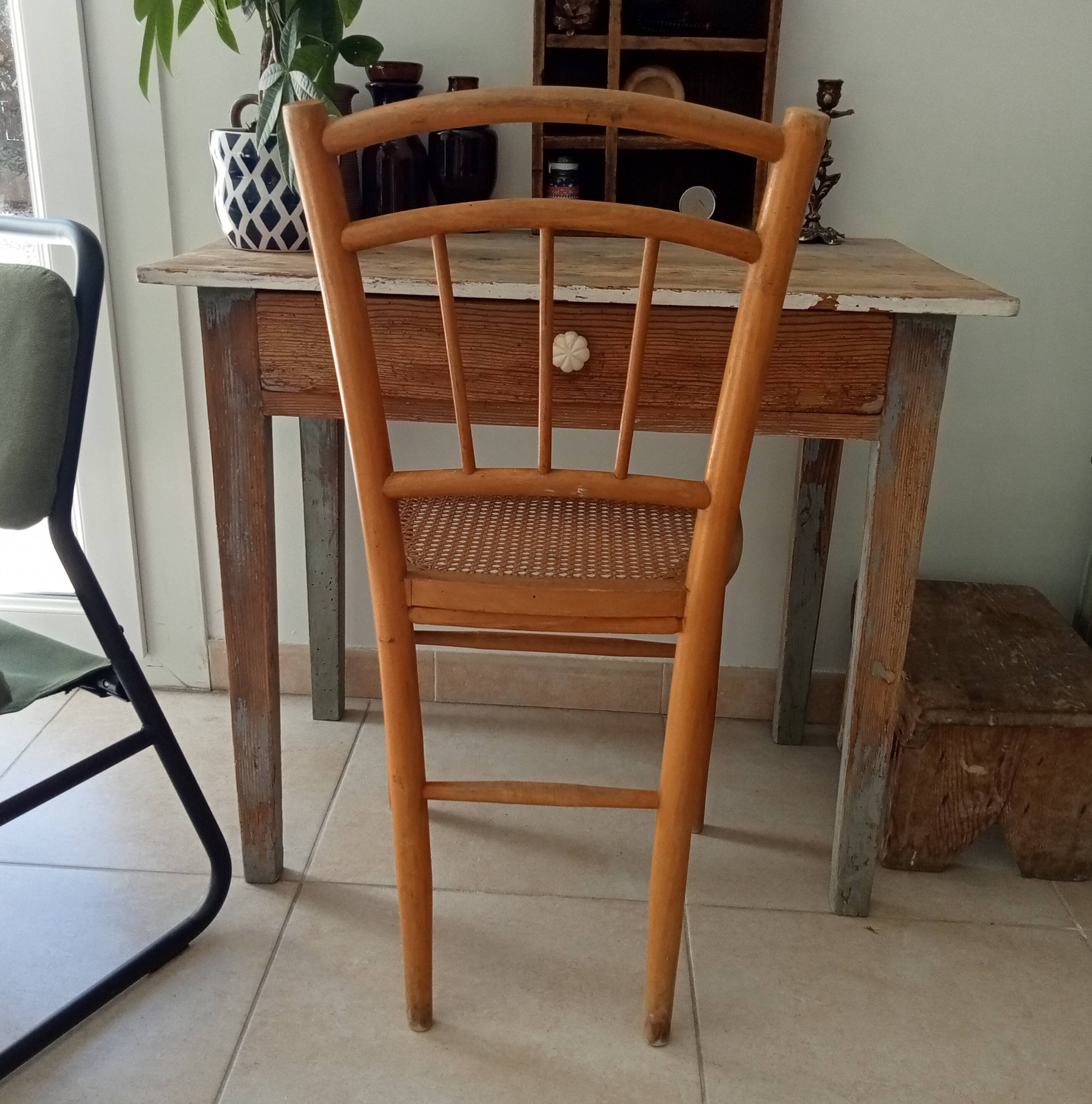 Bistro canned chair 1930