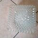Square glass ceiling light