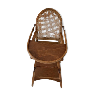 Chaise haute transformable vintage