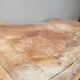 Ancien table billot de boucher trussant & cie, 1960