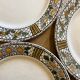 Set of 6 vintage flat plates model Elisabeth from HBCM