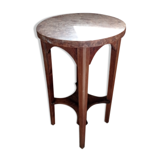 Bolster pedestal table