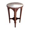Bolster pedestal table